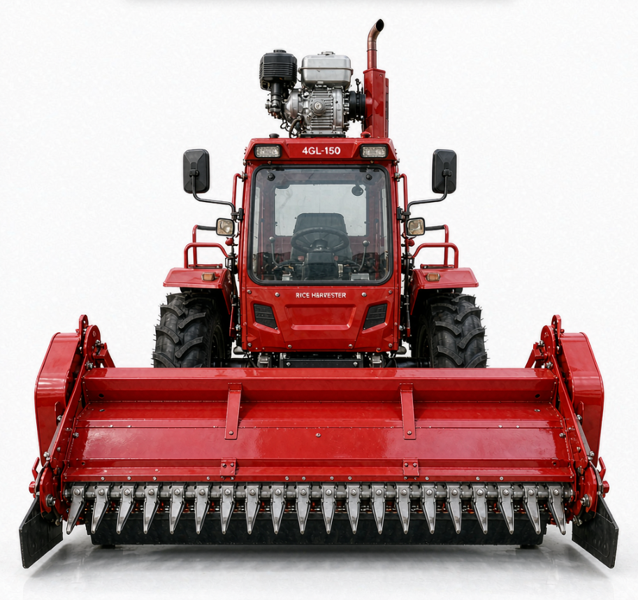 Walk-behind mini harvester / 2