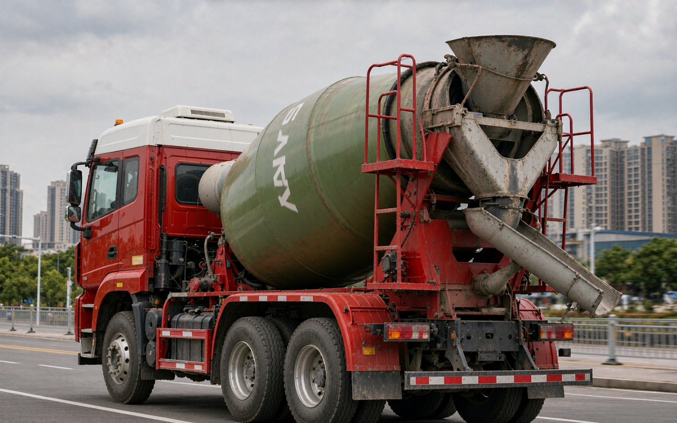 Concrete Mixer Truck / 3