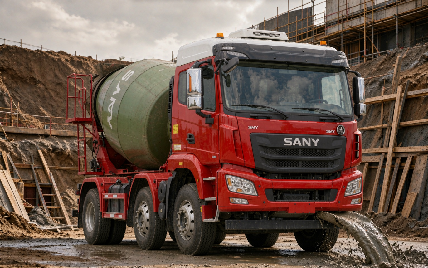 Concrete Mixer Truck / 4