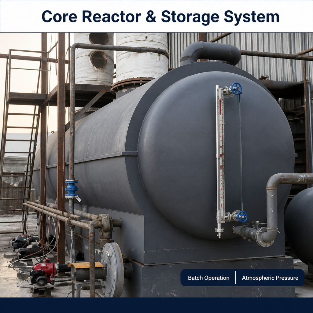 Pyrolysis Oil to Diesel Distillation Plant / 4