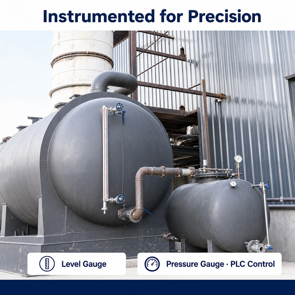 Pyrolysis Oil to Diesel Distillation Plant / 9